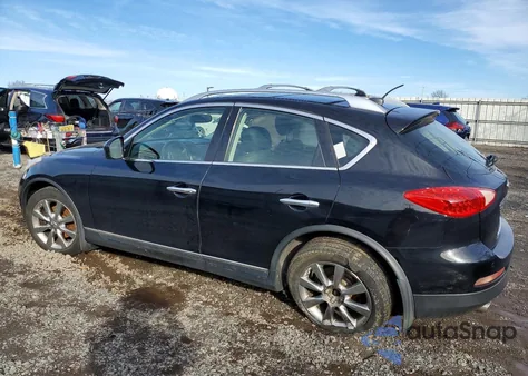 2008 Infiniti Ex35 Base z USA, uszkodzony, nr VIN JNKAJ09F78M358255